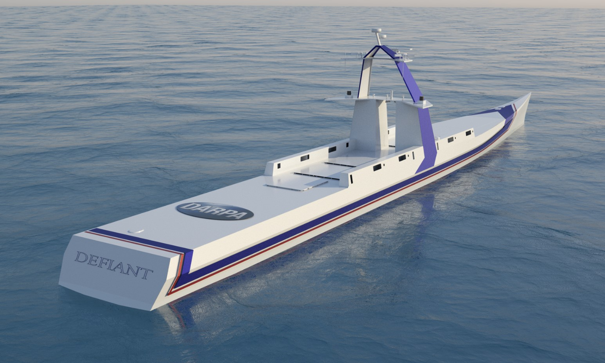 DARPA Begins Phase Two of ‘Defiant’ Unmanned Ship Development
