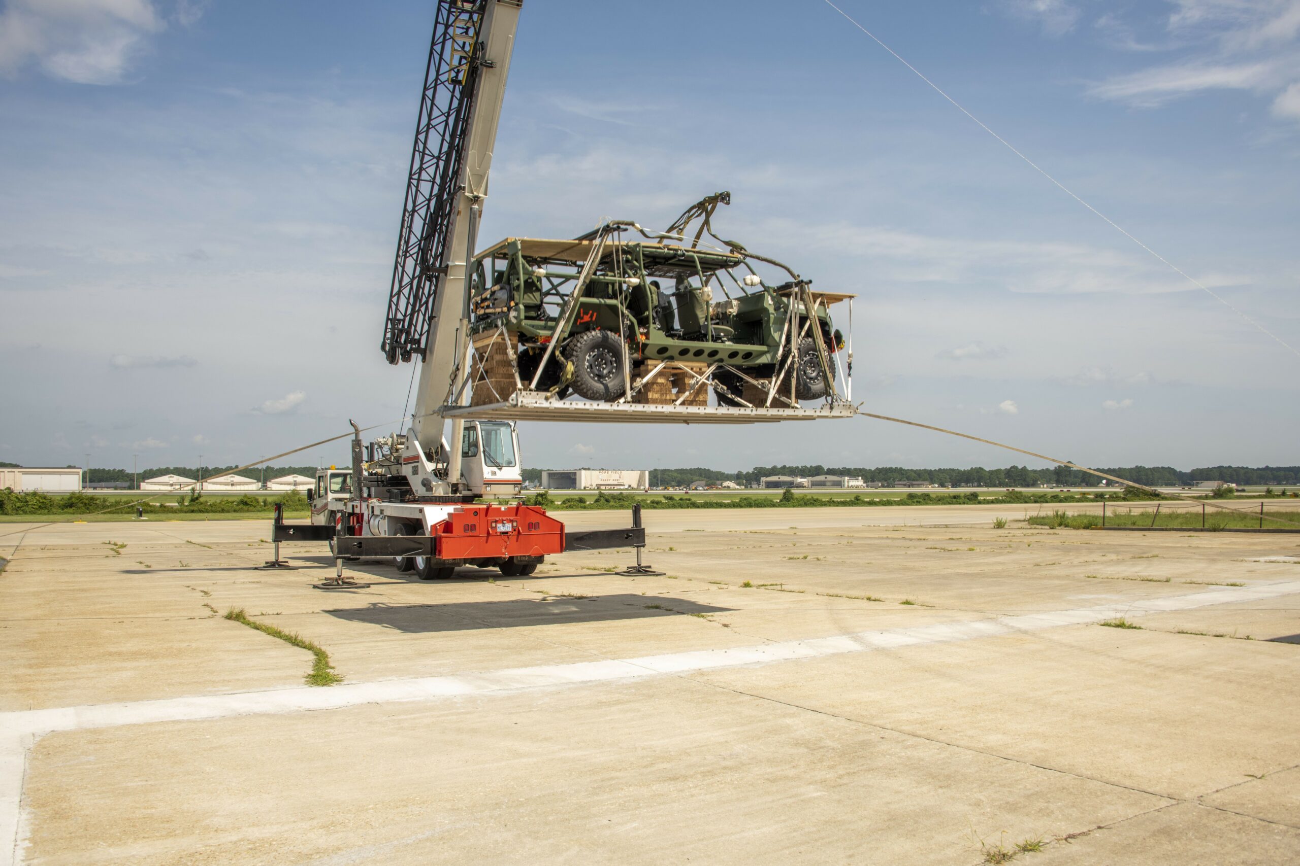 US Army Airdrop Tests Infantry Squad Vehicles