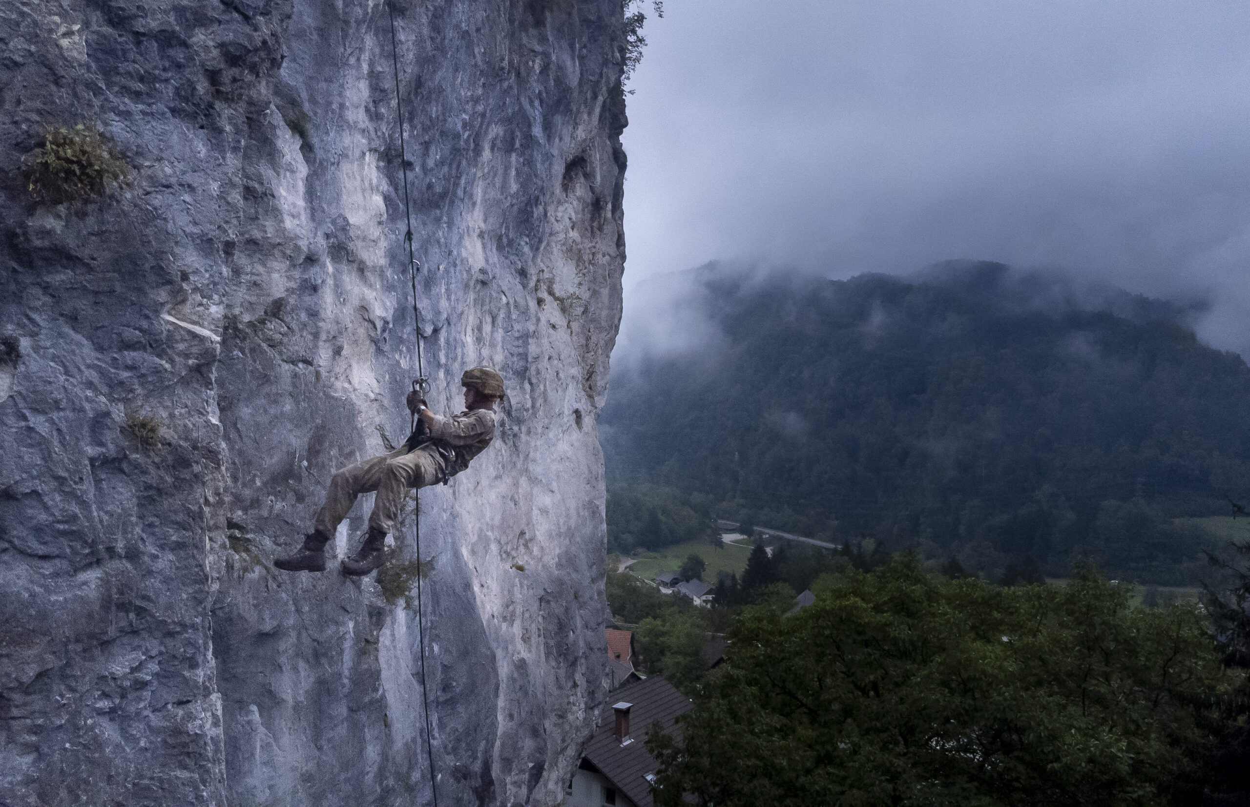 British Army Paratroopers Hone Mountain Skills in Slovenia