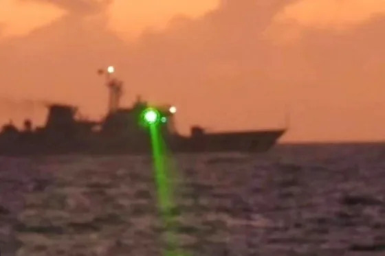 Philippines Condemns China’s ‘Aggressive’ Laser Use Against Ship