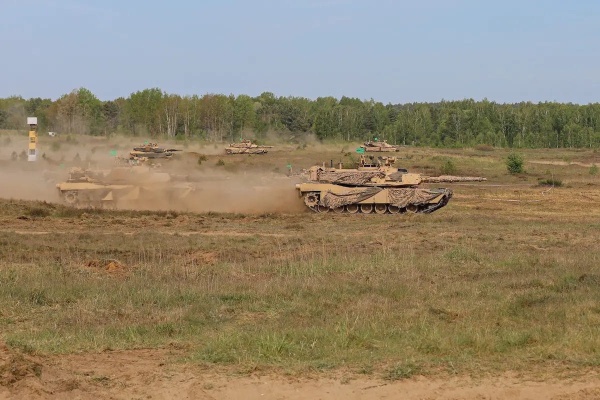 Poland Gets First Batch of US-Made Abrams Tanks