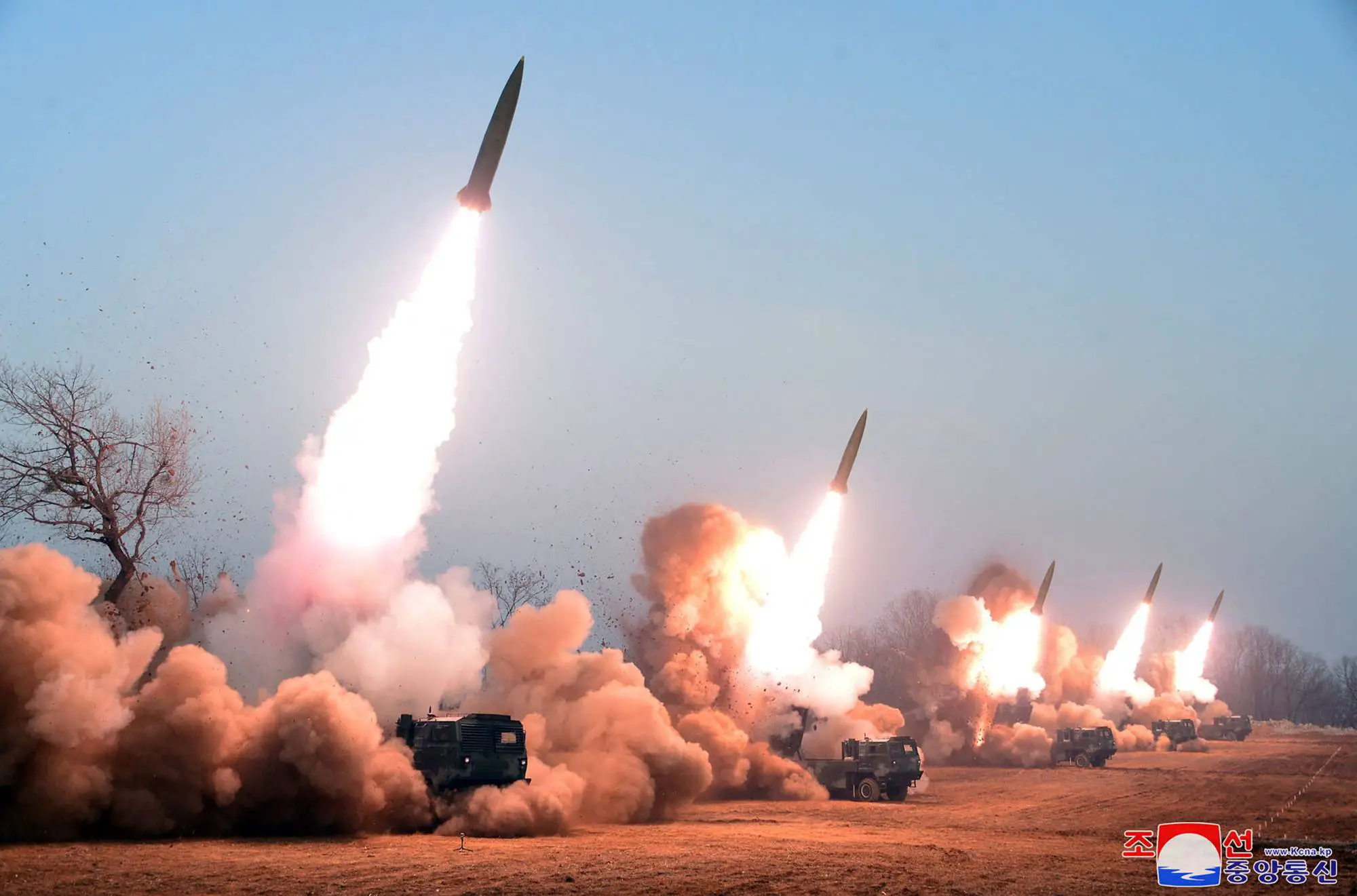 North Korea Fires Two Short-Range Ballistic Missiles