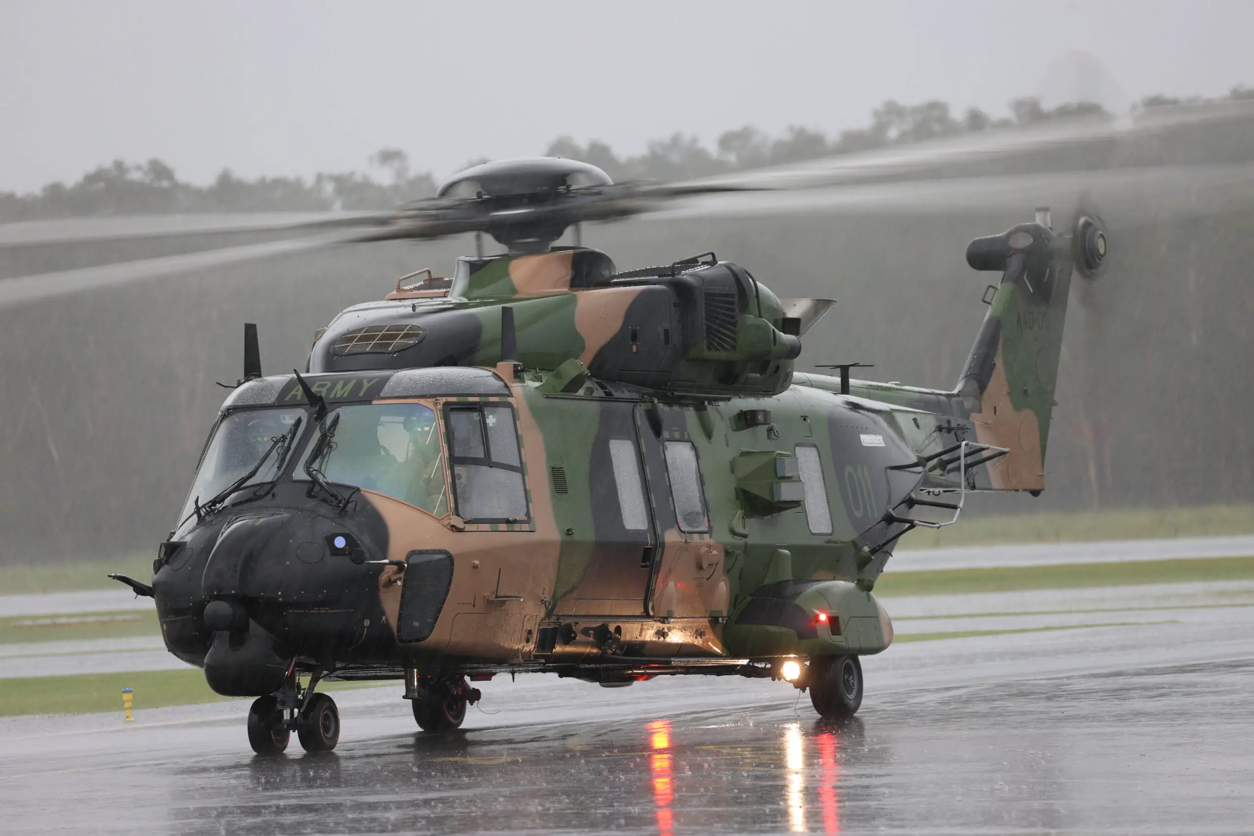 Australian Army Grounds Taipan Helicopters After Crash