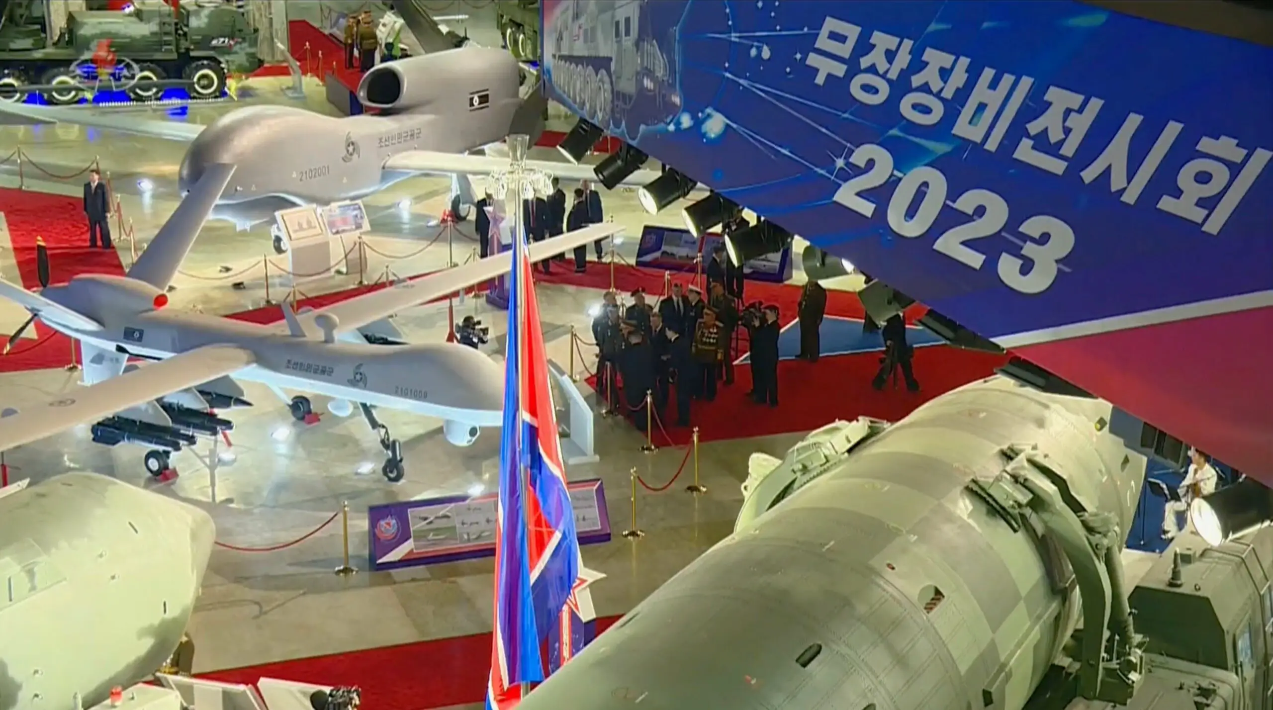 North Korea Flaunts Two New Aircraft Resembling US Military Drones